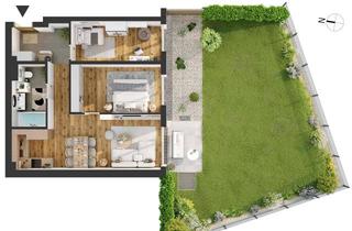 Penthouse kaufen in Lehn 17, 6444 Längenfeld, Hochwertige 3-Zimmer Neubau-Gartenwohnung (W01)