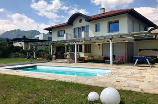 Haus mieten in 9500 Villach-Innere Stadt, Exklusive Villa mit Pool in Aussichtslage