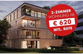 Wohnung kaufen in Untere Aue 12A Und 12B, 6890 Lustenau, Baustart Frühjahr 2025: Schöne 2-Zimmer Terrassenwohnung (Top A04)