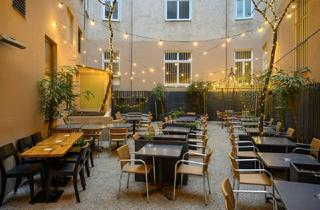 Immobilie mieten in 1070 Wien, TOLLE GELEGENHEIT GROSSER GARTEN, RESRAURANT BAR TOP AUSGESTATTET GASTROTEL IMMOBILIEN