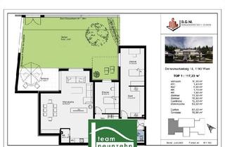 Wohnung kaufen in Donauwartesteig, 1190 Wien, Wieder normale Preise. Gartenwohnung mit eigenem Eingang, Neubau in Hanglage beim Wald | amBergblick19! - JETZT ZUSCHLAGEN