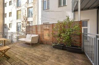 Loft mieten in Korbergasse, 1120 Wien, einzigartiges Loft mit Terrasse nahe U4/U6; möbliert, hochwertig ausgestattet - zum sofortigen Einzug bereit! Ehem. Schuhfabrik!