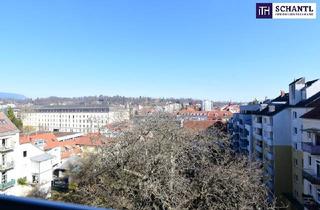 Wohnung kaufen in Schloßberg, 8010 Graz, IM HERZEN VON GRAZ: Stylishe 2-Zimmer-Wohnung mit Panoramablick auf den Schlossberg – Toplage in Geidorf! Gleich anrufen und begeistern lassen!