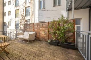 Loft mieten in 1120 Wien, einzigartiges Loft mit Terrasse nahe U4/U6; möbliert, hochwertig ausgestattet - zum sofortigen Einzug bereit! Ehem. Schuhfabrik!