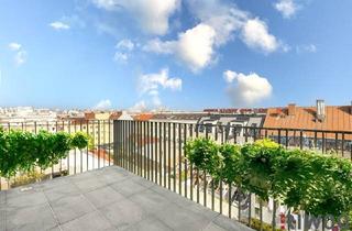 Wohnung kaufen in Arndtstraße, 1120 Wien, JETZT PROVISIONSFREI | ERSTBEZUG MIT FERNBLICK | Dachgeschoss mit ca. 10 m² INNENHOF-BALKON/TERRASSE | TG-Stellplatz optional | Nachhaltiges Wohnbauprojekt