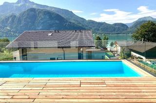 Einfamilienhaus kaufen in 5310 Mondsee, Luxuriöses 5-Zimmer-Einfamilienhaus mit Pool am Mondsee - Einzigartiger Seeblick und privater Badeplatz! PROVISIONSFREI