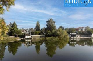 Einfamilienhaus kaufen in 2291 Lassee, Haus am See - Eigengrund mit Badesteg