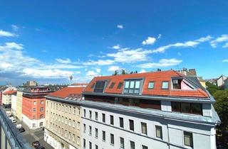 Wohnung kaufen in U1 Reumannplatz - Favoritenstraße, 1100 Wien, ** PROVISIONSFREI ** Neu sanierte 3 Zimmer DG-Eckwohnung + Traumterrasse mit ca. 28 m² - nähe Amalienbad