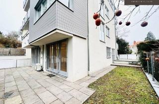 Wohnung kaufen in Hockegasse, 1180 Wien, Exklusive Gartenwohnung auf zwei Ebenen mit mehreren Terrassen und Balkon in 1180 Wien - Garage im Haus