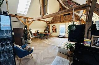 Loft mieten in 4600 Wels, Einzigartige Loft-Wohnung mit Eigengarten direkt am Mühlbach: Stilvoll, exklusiv und ideal für Singles oder Paare!