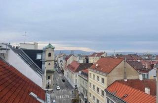 Wohnung kaufen in Neulerchenfelder Straße, 1160 Wien, Traumhafte Dachgeschosswohnung in zentraler Lage - renovierungsbedürftig mit Terrasse und Stadtblick für nur 155.000,00 €!