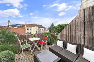 Maisonette kaufen in 1070 Wien, 3-Zimmer-Dachgeschoss-Maisonette mit Terrasse in Top-Lage