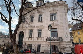 Villen zu kaufen in 2340 Mödling, Historische Villa mit Dachterrasse und atemberaubendem Weitblick in Mödling