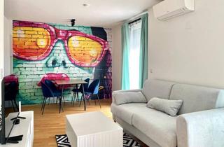 Wohnung mieten in Leopoldauer Straße 72, 1210 Wien, Möblierte 2 Zimmer- Dachgeschosswohnung im 6. OG mit 16m² Terrasse und Klimaanlage