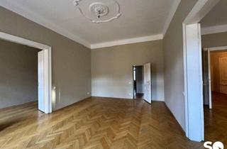 Wohnung kaufen in 1080 Wien, #SQ - 5-ZIMMER-ALTBAUWOHNUNG MIT BALKON IN TOPLAGE!