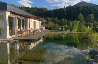 Haus kaufen in 9181 Feistritz im Rosental, Moderner Bungalow mit Schwimmteich und schöner Aussicht