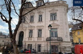 Villen zu kaufen in 2340 Mödling, Historische Villa mit Dachterrasse und atemberaubendem Weitblick in Mödling