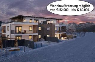 Wohnung kaufen in Am Weizenfeld, 5751 Maishofen, "Green Base" - Wohnen im Grünen, Neubau 2-Zimmerwohnung, großer Balkon, ausgezeichnete Lage in Maishofen, Wohnbauförderung mögl.