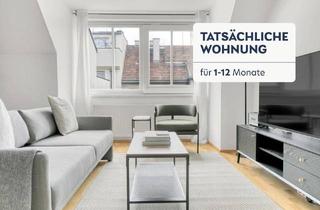 Wohnung mieten in Donaukanal, 1020 Wien, Luxus DG-Wohnung: 2 Zi., Ausblick, Traumlage zw. Augarten und Donaukanal, gute Anbindung & Ruhelage (VIE132)