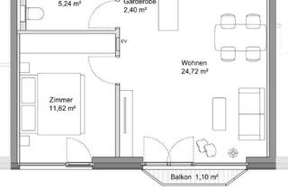 Wohnung kaufen in Heiliggeiststraße 1b, 6020 Innsbruck, PRIVATVERKAUF: neue hochwertige 2-Zimmer Wohnung teilmöbliert.