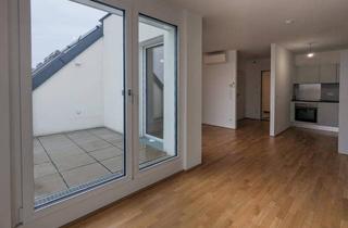 Wohnung mieten in Leopoldauer Straße 72, 1210 Wien, Trendige 3-Zimmer-Dachgeschosswohnung mit Abstellraum und exklusiver Privatterrasse – top Lage nahe Bahnhof Floridsdorf!