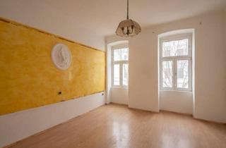 Wohnung kaufen in Hasnerstraße, 1160 Wien, ++NEU++ Zwei nebeneinanderliegende, sanierungsbedürftige 1-Zimmer Altbau-Wohnungen mit Potenzial!