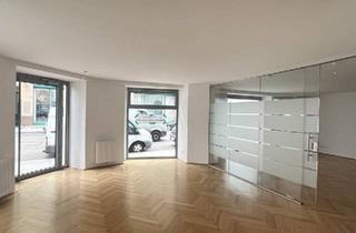 Büro zu mieten in Streichergasse, 1030 Wien, UNBEFRISTET / SANIERT - Geschäftslokal/Büro/Ordination auf 2 Ebenen mit großen Fensterflächen, Küche, Bad und 2 WCs