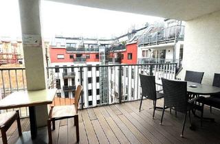 Penthouse mieten in 1070 Wien, Möblierte 3 Zimmerwohnung mit riesiger Innenhof- Terrasse