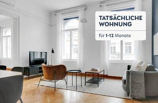 Wohnung mieten in Biberstraße 26, 1010 Wien, Historisch & Luxuriös. 4 Zimmer mit Blick auf Postsparkasse. 1ster Bezirk, direkt am Donaukanal (VIE146)