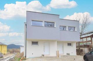 Haus kaufen in 2724 Stollhof, Erstbezug! Moderne 5-Zi.-DHH im Rohbau - Top-Lage in Hohe Wand