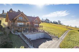 Haus kaufen in 8443 Gleinstätten, Blockhaus-Chalet mit traumhaftem Ausblick in idyllischer Ruhelage