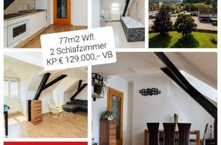 Wohnung kaufen in 8410 Wildon, 8410 Wildon: zentral gelegene 3-Zimmer-Dachgeschosswohnung - Anleger aufgepasst!