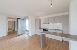 Penthouse mieten in 1100 Wien, einzigartige 2-Zimmer-Wohnung mit riesiger Terrasse - ab 1.4.25