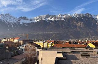 Wohnung mieten in Burgenlandstraße 8a, 6020 Innsbruck, Perfekt gelegene, komplett sanierte, möblierte 1-Zimmer-Wohnung mit Balkon und Traumaussicht!