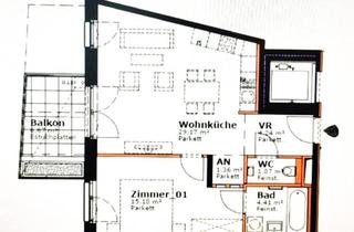 Wohnung mieten in Zelda-Kaplan-Weg 13, 1100 Wien, TOP moderne Neubauwohnung - Nachmieter gesucht