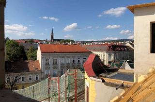 Wohnung kaufen in Türkenschanzpark, 1180 Wien, Noch zum Mitgestalten! Traumhafte 5 Zimmer Dachgeschoßwohnung mit mehreren Terrassen auf der Wohnebene in bester Lage