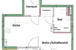 Wohnung mieten in Vogelweiderstraße 10, 5020 Salzburg, zentrale Garconniere inkl. Balkon und TG Stellplatz