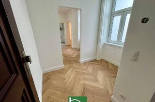 Wohnung kaufen in Vorgartenmarkt, 1020 Wien, Altbaucharme-topsanierte Wohnung in begehrter Lage - Nähe Vorgartenmarkt. Bewilligter Balkon. - WOHNTRAUM