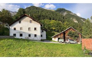 Grundstück zu kaufen in Garnen 9, 6574 Pettneu am Arlberg, Baugrundstück 981 m² mit ehemaligem Bauernhof inkl. ca. 40.000 m² Wald-, Wiesen- und Freiflächen