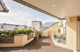 Wohnung mieten in Neubaugasse, Pilgramgasse, 1060 Wien, Einzigartige Dachgeschoß-Wohnung mit Dachterrasse im 6. Bezirk