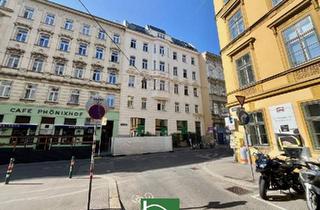 Wohnung kaufen in Neubaugasse, 1070 Wien, GEBRAUCHTWOHNUNG IN HOFRUHELAGE! BEI DER ECKE NEUBAUGASSE! SCHÖNES ALTBAUHAUS! SEHR ZENTRAL! Für Eigennutzer aber auch Anleger.