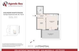 Wohnung mieten in Englisch-Feld-Gasse, 1220 Wien, Geräumige Dachterrassen-Wohnung mit ländlichem Flair