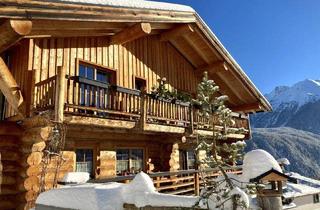 Haus kaufen in 6441 Umhausen, Natur, Stille, Berge - Kanadisches Vollblockhaus mit touristischer Nutzung