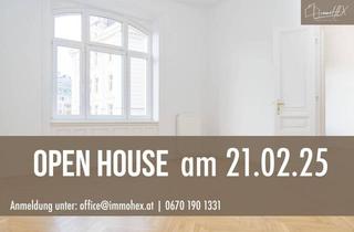 Wohnung mieten in 1090 Wien, OPEN HOUSE am 21.2.2025 - Stilvolle Altbauwohnung mit historischen Akzenten