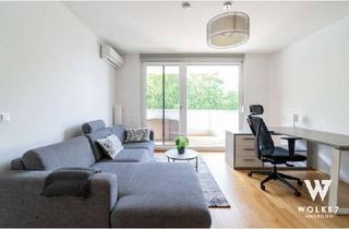 Wohnung mieten in Donau, 1220 Wien, Stilvolle 2-Zimmer-Wohnung mit Seeblick in Top-Lage nahe U1-Alte Donau! | WIRD MÖBLIERT VERMIETET!