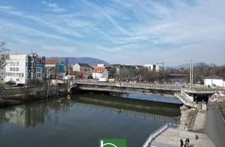 Wohnung kaufen in 8010 Graz, ANLEGERHIT gelangt zum Verkauf !!! Direkt an der Mur stehen derzeit schöne 1-3 Zimmer Wohnungen mit sonnigem Balkon zum Verkauf! - JETZT ZUSCHLAGEN