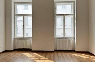 Wohnung kaufen in 1080 Wien, ERSTBEZUG: Charmante 2-Zimmer-Altbauwohnung mit Balkon in saniertem Gebäude – 1080 Wien!