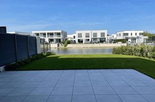 Doppelhaushälfte kaufen in 2522 Oberwaltersdorf, LUXUS: Wohnen wie im Urlaub mit direktem Seezugang in Oberwaltersdorf