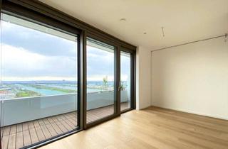 Wohnung mieten in Kaiserwasser, Neue Donau, Donauinsel, 1220 Wien, SINGLEAPARTMENT MIT LUXURIÖSEN EXTRAS UND TRAUMHAFTER FERNSICHT, GARAGE OPTIONAL